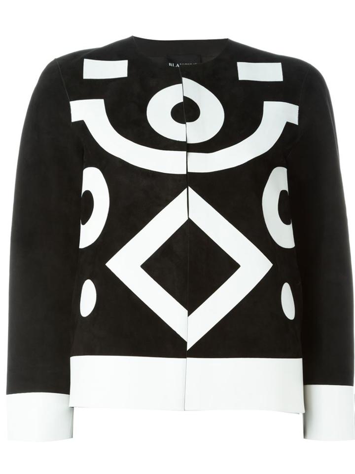 Blancha Graphic Print Jacket