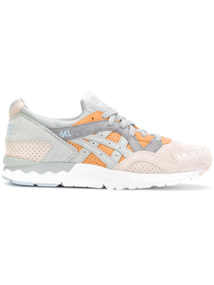 Asics Contrast Lace Up Trainers - Multicolour