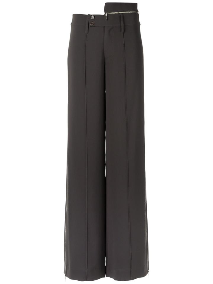 Gloria Coelho Wide Trousers - Brown