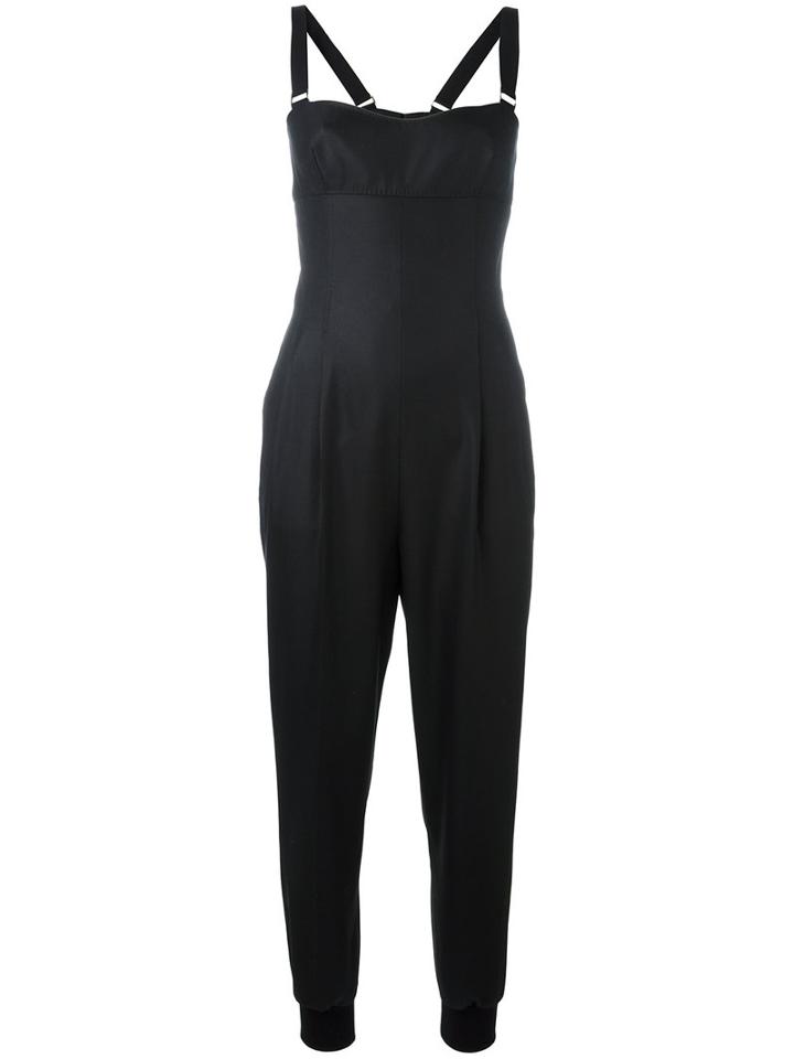 Max Mara - 'mary' Jumpsuit - Women - Silk/spandex/elastane/virgin Wool - 42, Women's, Black, Silk/spandex/elastane/virgin Wool