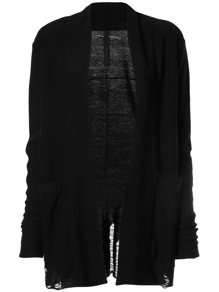 First Aid To The Injured Hiatis Knit Cardigan - Black