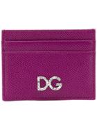Dolce & Gabbana Logo Card Holder - Pink & Purple