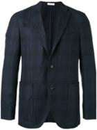 Boglioli - Checked Blazer - Men - Cotton/polyamide/acetate/virgin Wool - 50, Blue, Cotton/polyamide/acetate/virgin Wool