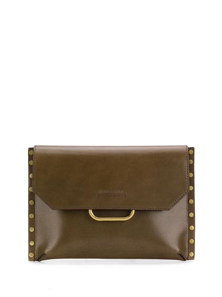 Isabel Marant Kinsy Clutch - Green