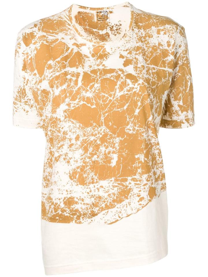 Anntian Stone Print T-shirt - White