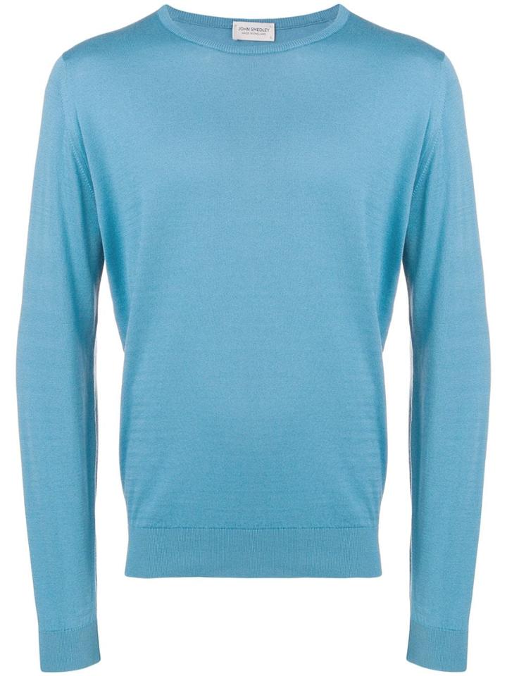 John Smedley Noah Skipper Sweater - Blue