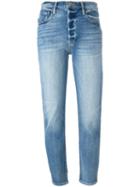 Frame Denim Logan Jeans, Women's, Size: 29, Blue, Cotton/polyester/spandex/elastane