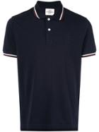 Kent & Curwen Contrast Trim Polo Shirt - Blue