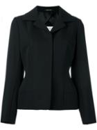 Maison Margiela Cropped Jacket, Women's, Size: 40, Black, Cotton/viscose/virgin Wool