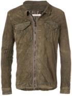 Giorgio Brato Textured Shirt Jacket - Green