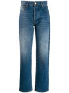 Victoria Victoria Beckham Arizona Straight Leg Jeans - Blue