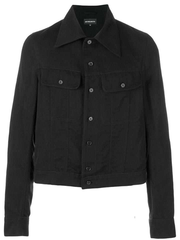 Ann Demeulemeester Blanche Denim Shirt Jacket - Black