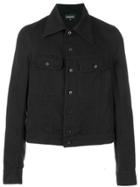 Ann Demeulemeester Blanche Denim Shirt Jacket - Black