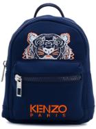 Kenzo Small Tiger Backpack - Blue