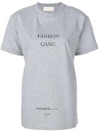 Ih Nom Uh Nit Fashion Gang Print T-shirt - Grey
