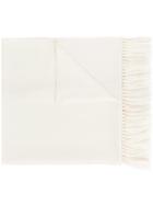 Partow Tassel Trim Scarf - Nude & Neutrals