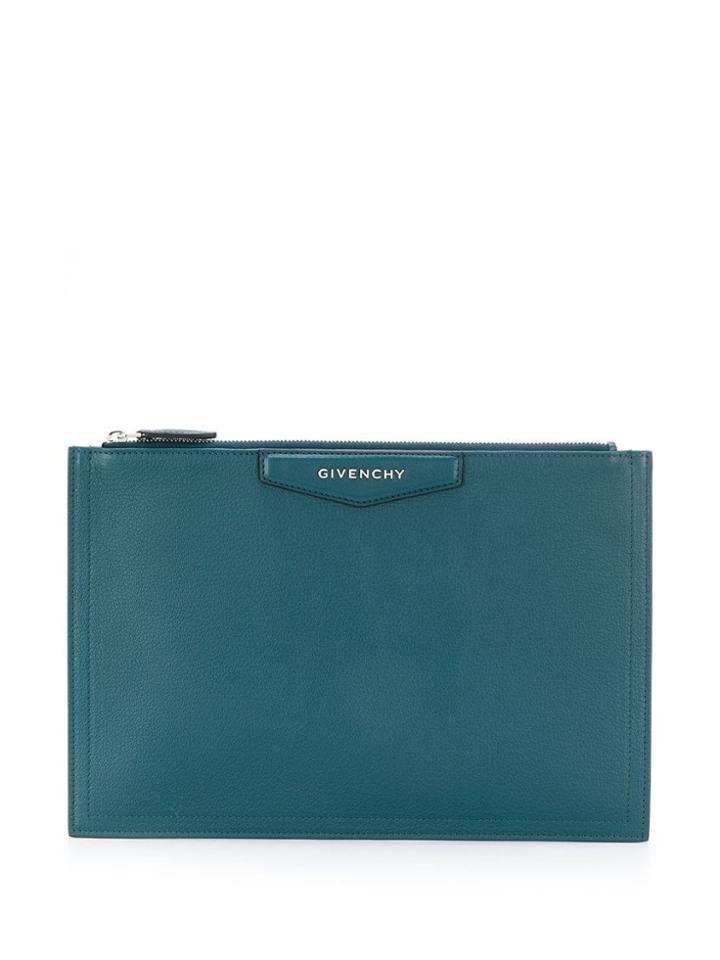 Givenchy Large Antigona Pouch - Blue