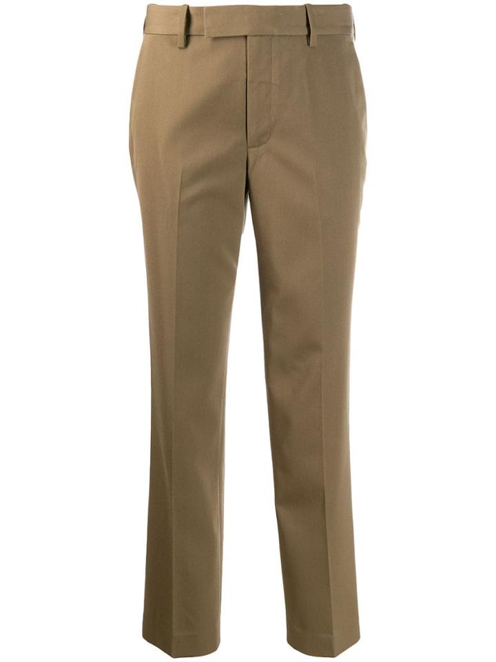 Helmut Lang Slim-fit Trousers - Green