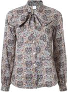 Cityshop Bow Tie Neck 'liberty' Paisley Print Blouse