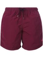 Aspesi - Swim Shorts - Men - Polyester/polyimide - M, Pink/purple, Polyester/polyimide
