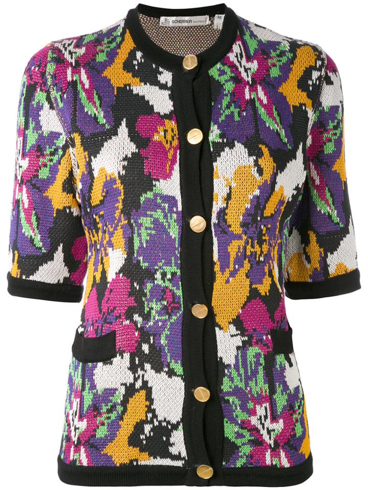 Jean Louis Scherrer Vintage Multi-print Jacket - Multicolour