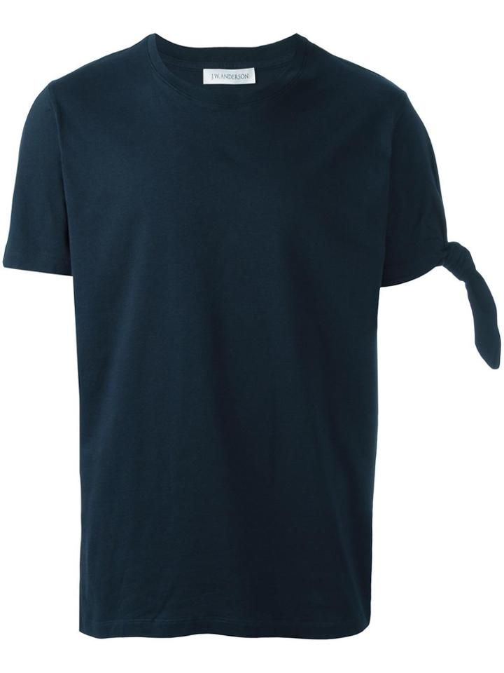 Jw Anderson Single Knot T-shirt - Blue