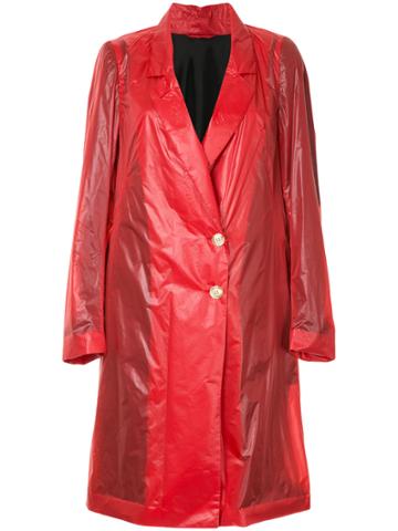 Wendy Jim Classic Fitted Coat - Red