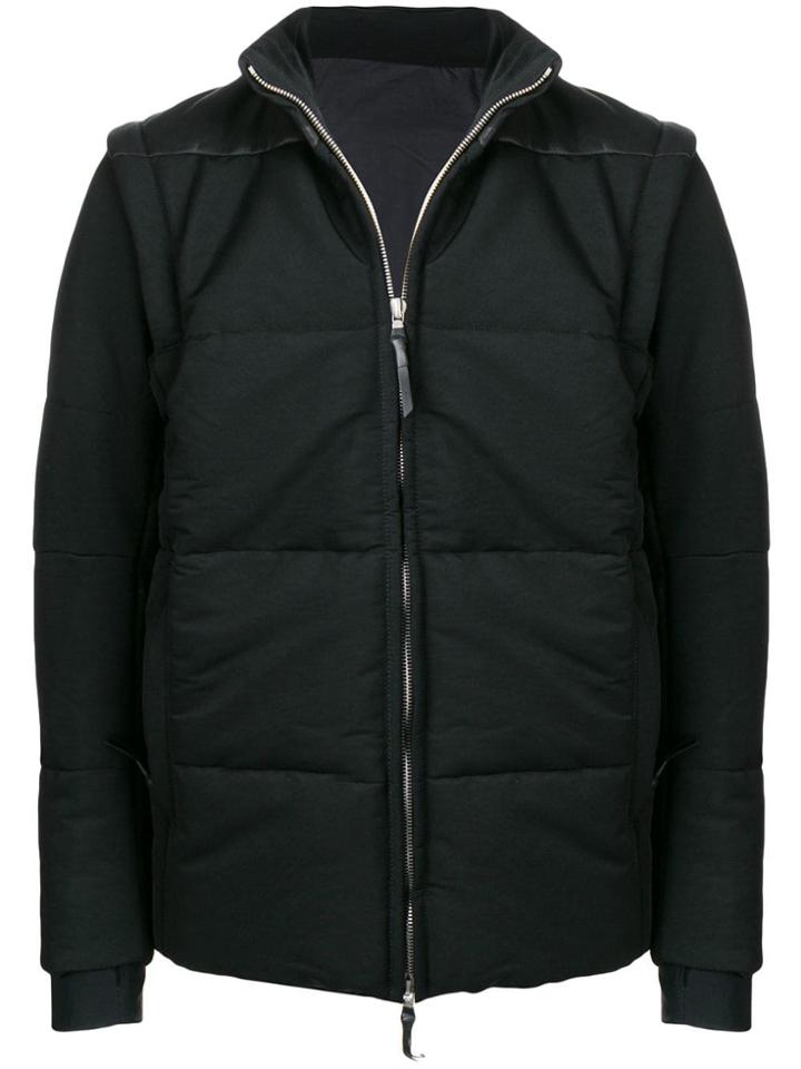 11 By Boris Bidjan Saberi Contrast Panel Jacket - Black