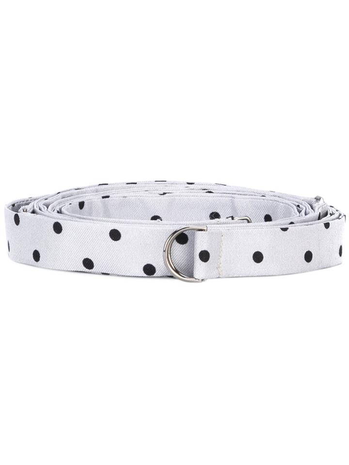 Alberto Biani Polka Dot Belt - Grey