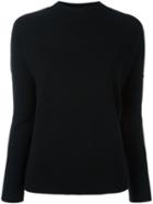 Joseph High Neck Pullover, Women's, Size: Small, Black, Wool