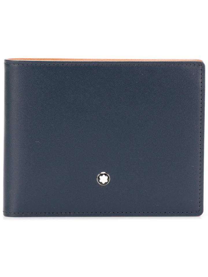 Montblanc Two Tone Wallet - Blue