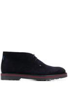 Ps Paul Smith Lace-up Ankle Boots - Blue