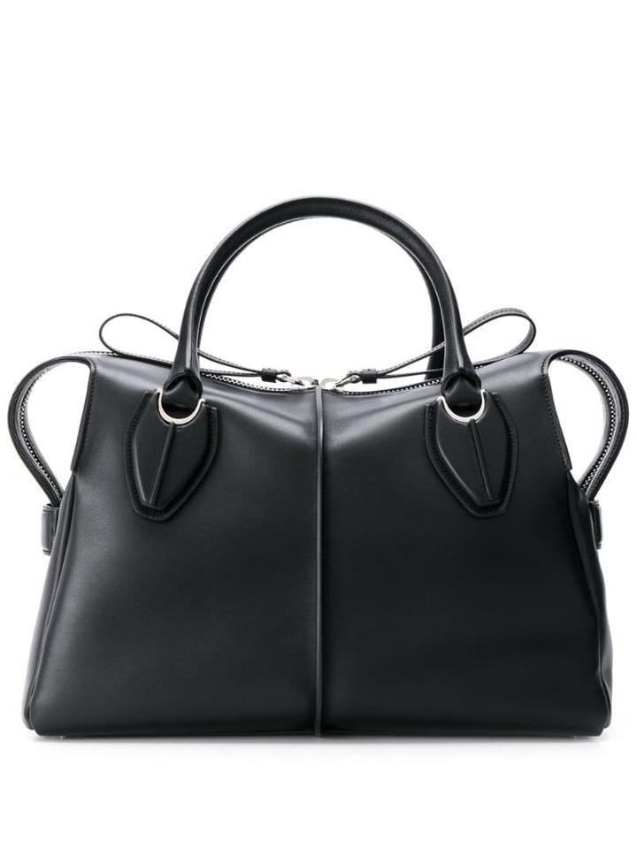 Tod's Leather Tote Bag - Black