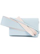 Delpozo Orchid Clutch - Blue