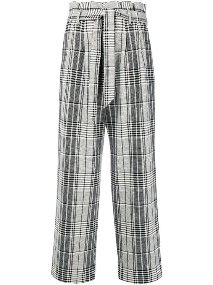 Alice+olivia Paper Bag Trousers - White