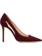 Derek Lam Seta Pumps, Women's, Size: 36.5, Red, Leather/suede