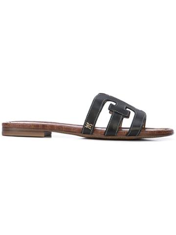 Sam Edelman Bay Double E Sandals - Black