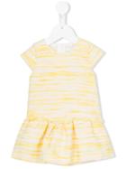 Chloé Kids - Bouclé Dress - Kids - Cotton/polyamide/polyester/metal - 12 Mth, Toddler Girl's, Yellow/orange