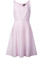 Max Mara - Jacquard Dress - Women - Silk/cotton/polyamide/acetate - 46, Pink/purple, Silk/cotton/polyamide/acetate