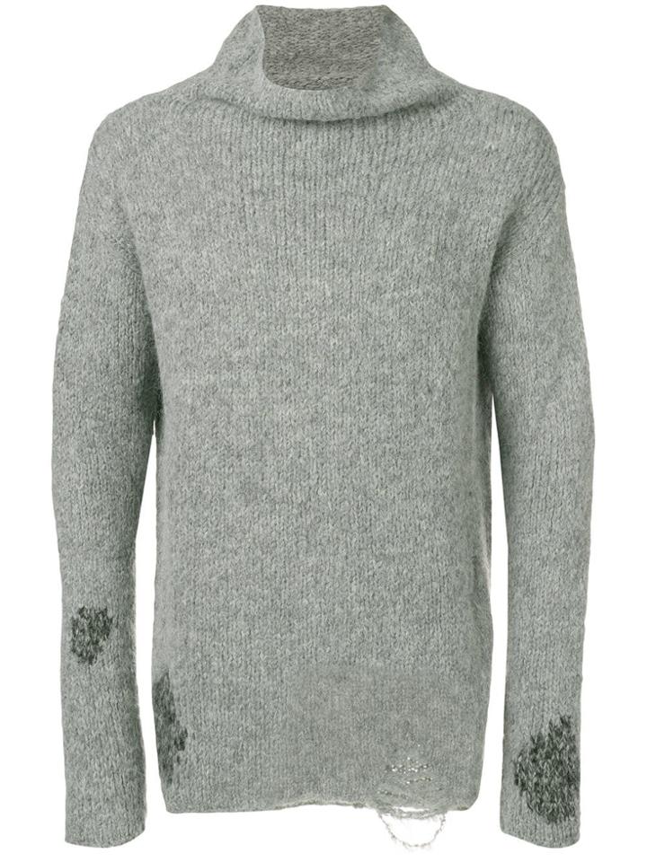 Thom Krom Turtleneck Jumper - Grey