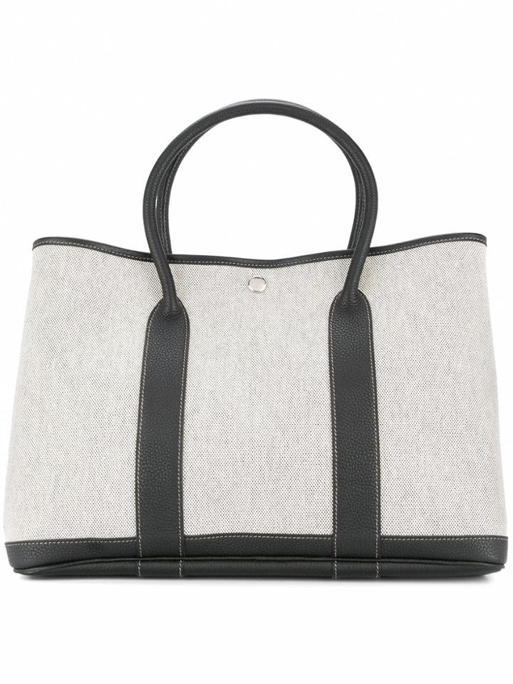 Hermès Vintage Garden Party Tote - Grey