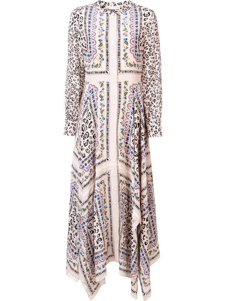 Altuzarra Printed Maxi Dress - Nude & Neutrals