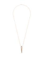 Diane Kordas Diamond Line Amulette Necklace - Metallic