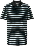 Carhartt Striped Polo Shirt - Black