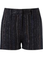 Giuliana Romanno Stripped Knitted Shorts