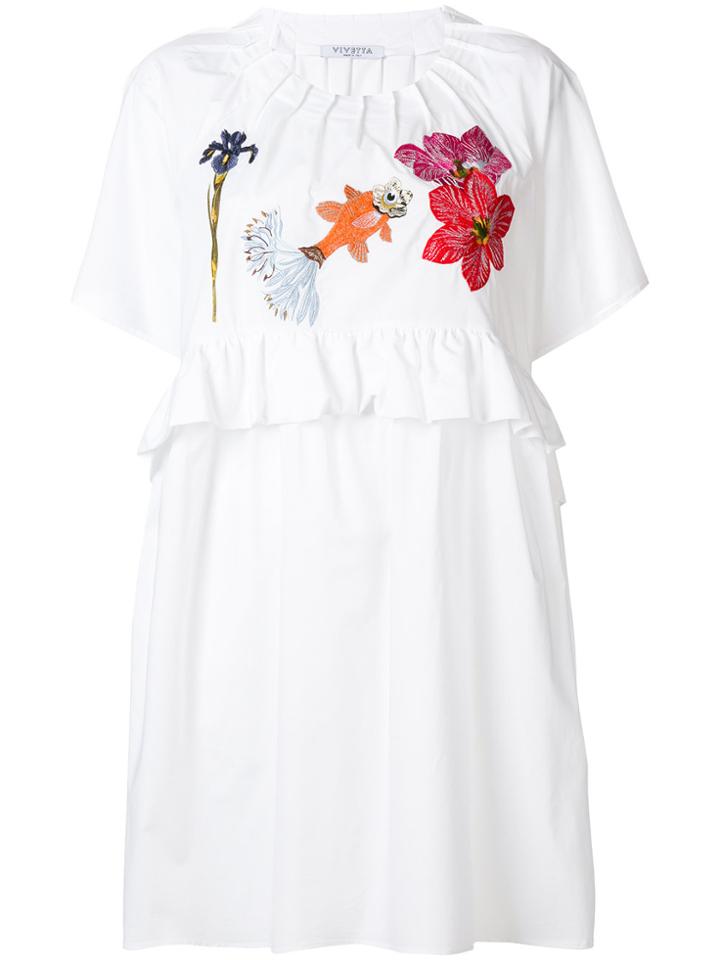Vivetta Alawak Dress - White