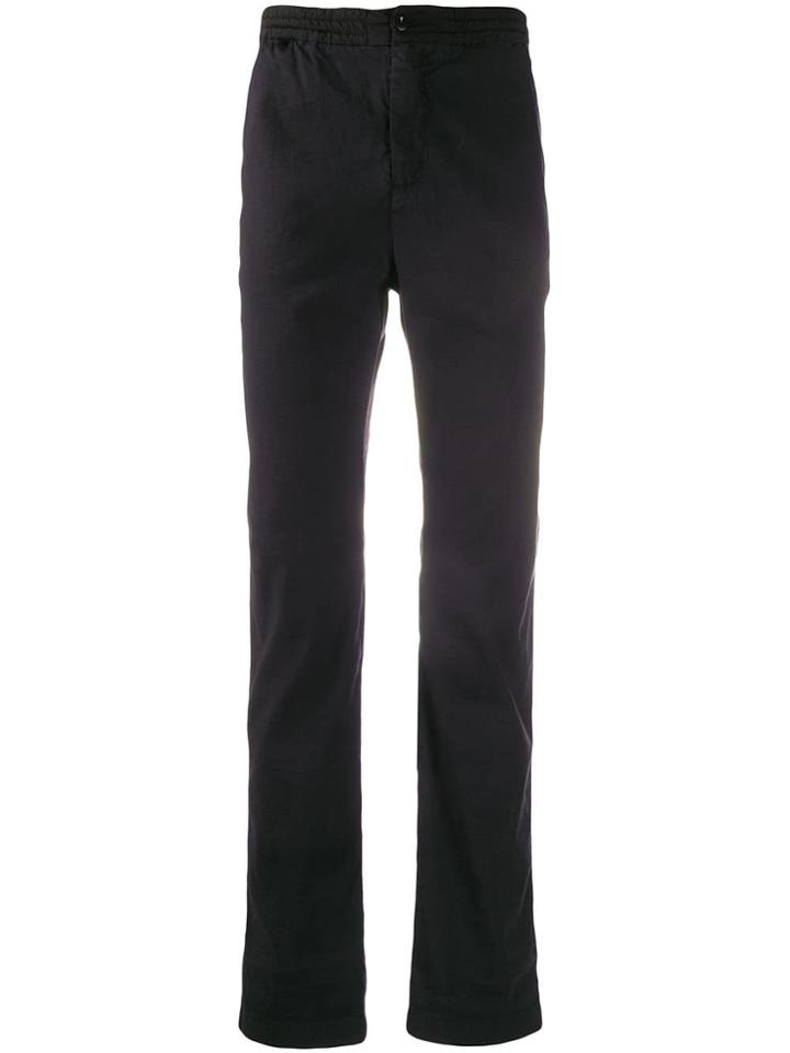 Cp Company Straight-leg Trousers - Black