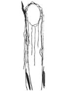 Ann Demeulemeester Blanche Feather Multi-strand Necklace - Metallic