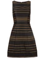 Alice+olivia Structured Short Dress - Black