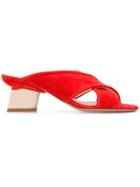 Nicholas Kirkwood Veronika Slip-on Sandals - Red